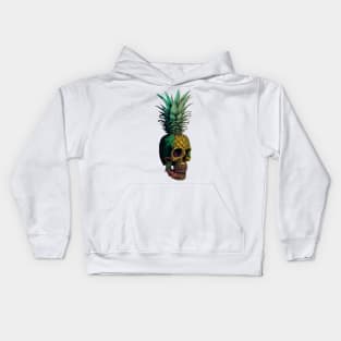 Pineapple Skull Kids Hoodie